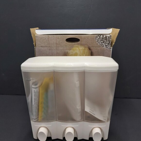 Better Living Clear Choice Shower Dispenser Organizer Shampoo Conditioner Soap - Picture 9 of 15